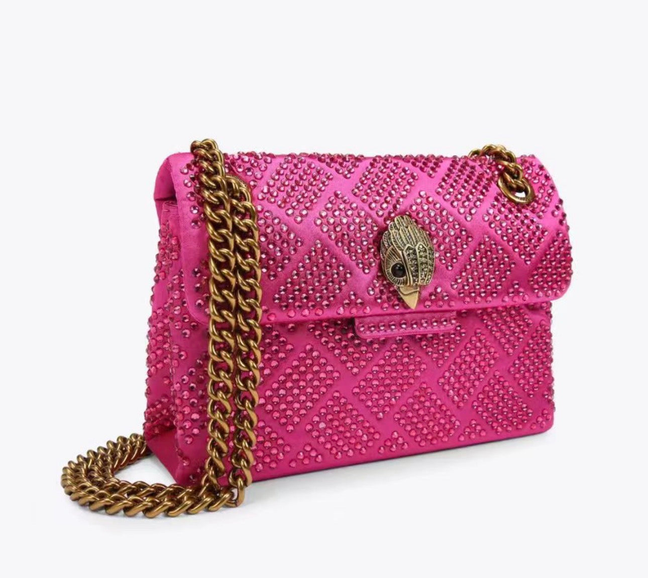 Pink Blinged Inspired Bag