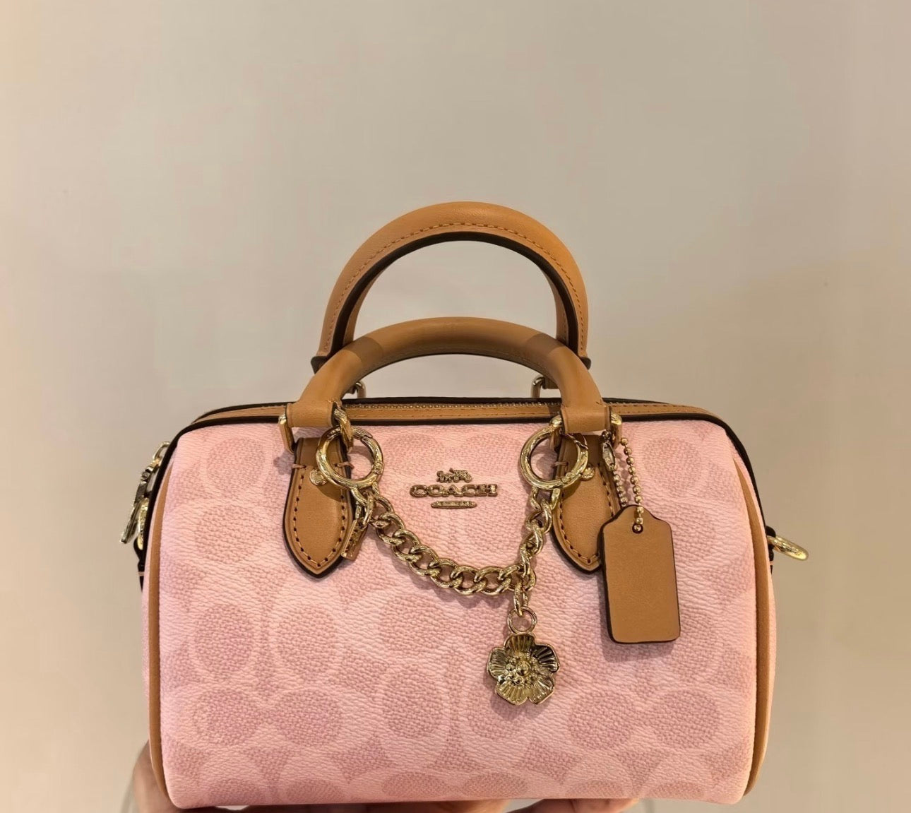 Pink Rowan Bag