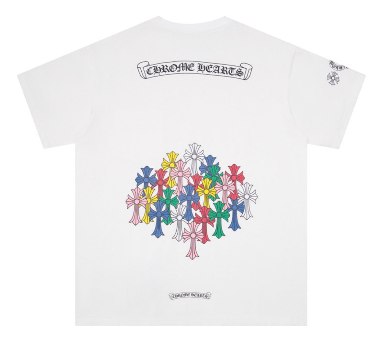 Chrome Cross Tee