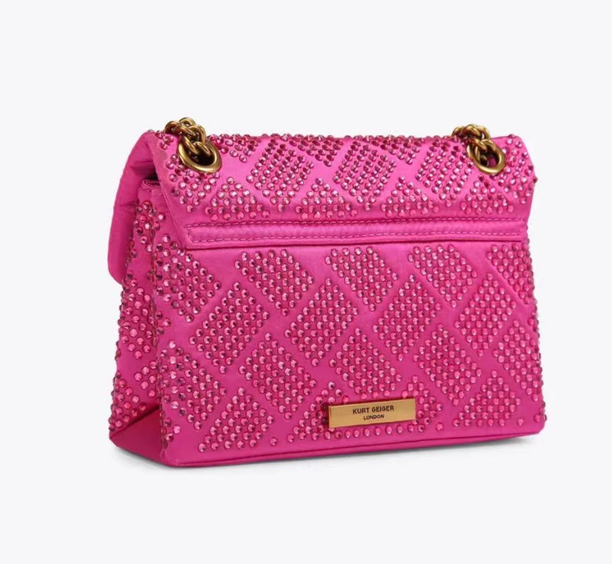 Pink Blinged Inspired Bag