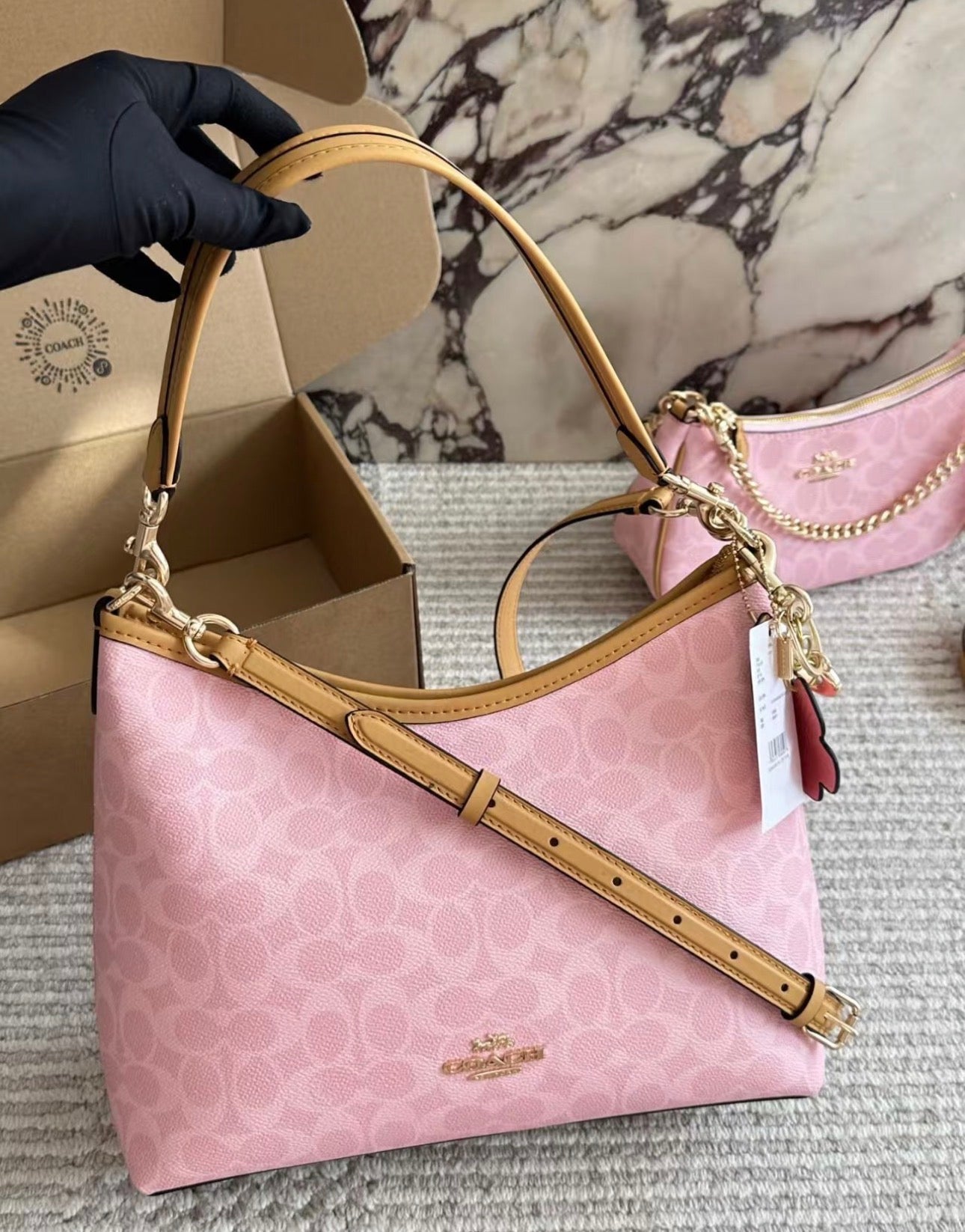 Pink Satchel Bag
