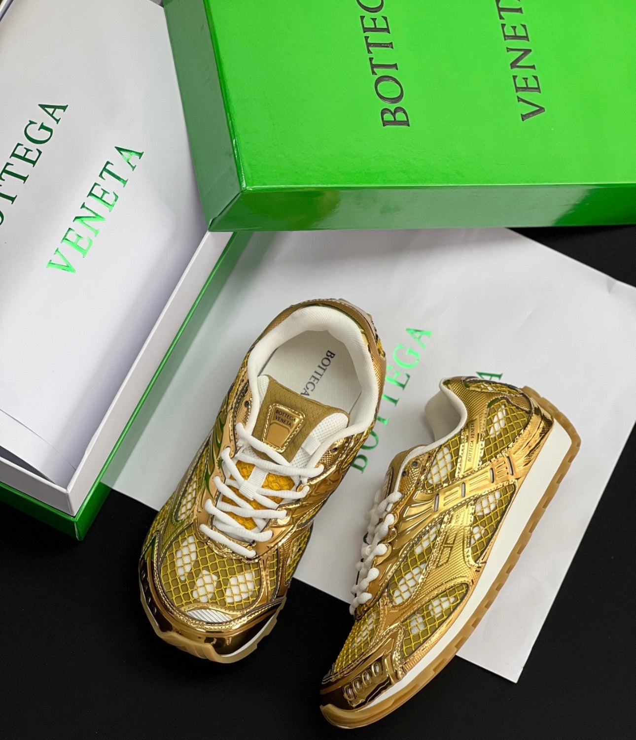 Gold Inspired Shoe