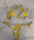 Lemon Drop Swirled P Two Piece