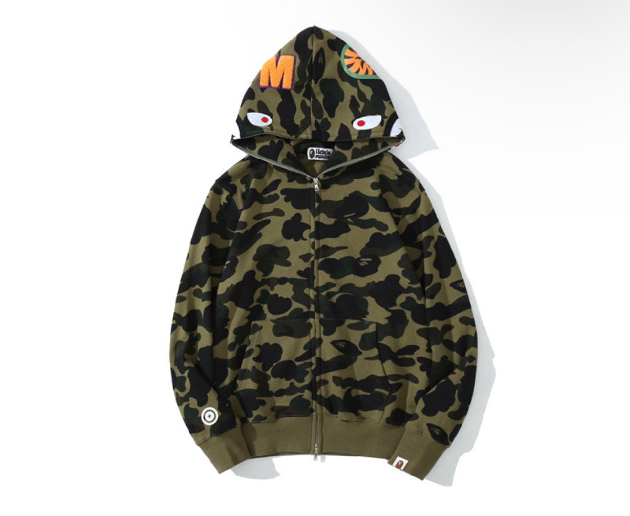 Olive Bape Hoodie