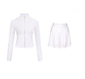 White Define Skirt Set