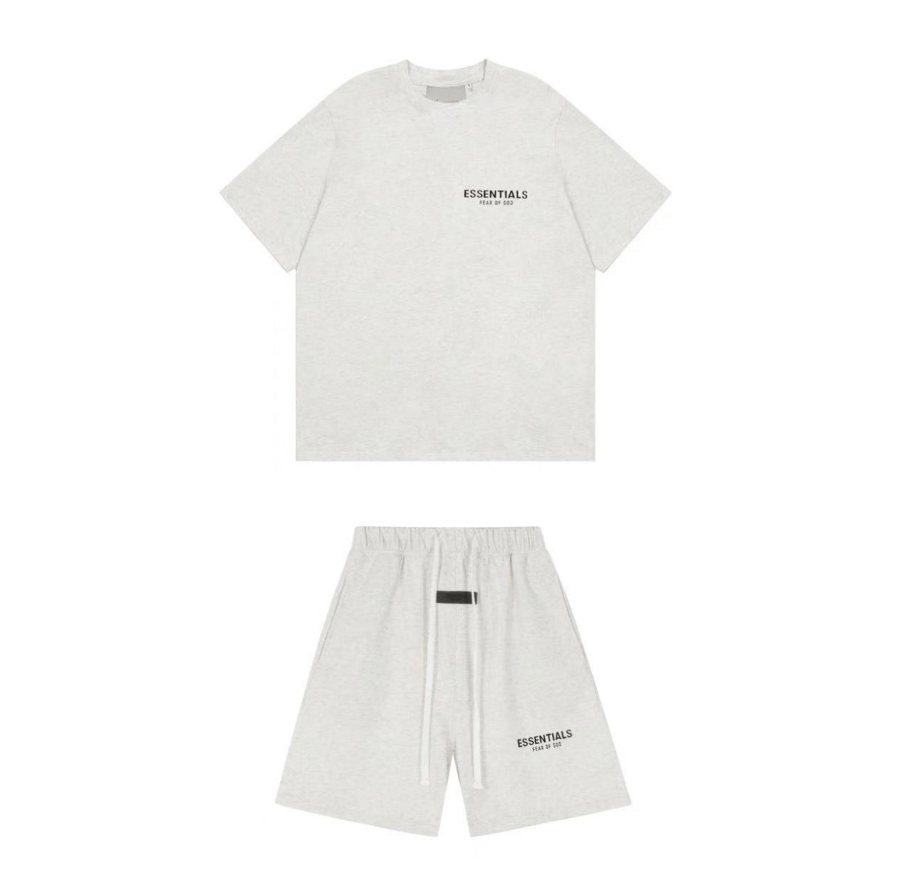 Men Light Gray Essential Set