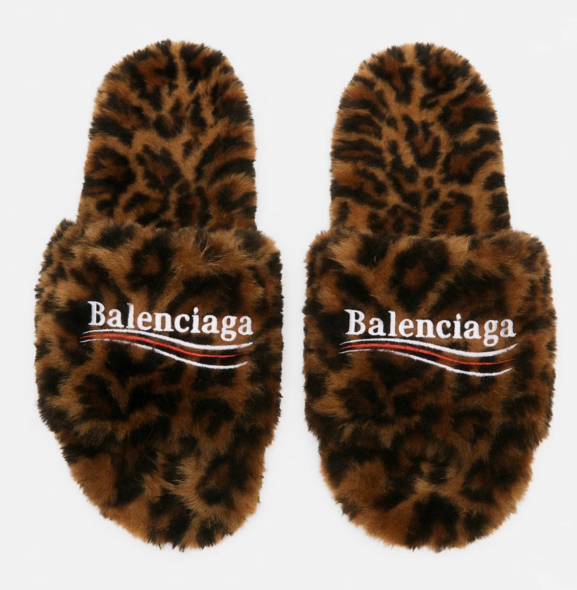 Cheetah Balenci Slides