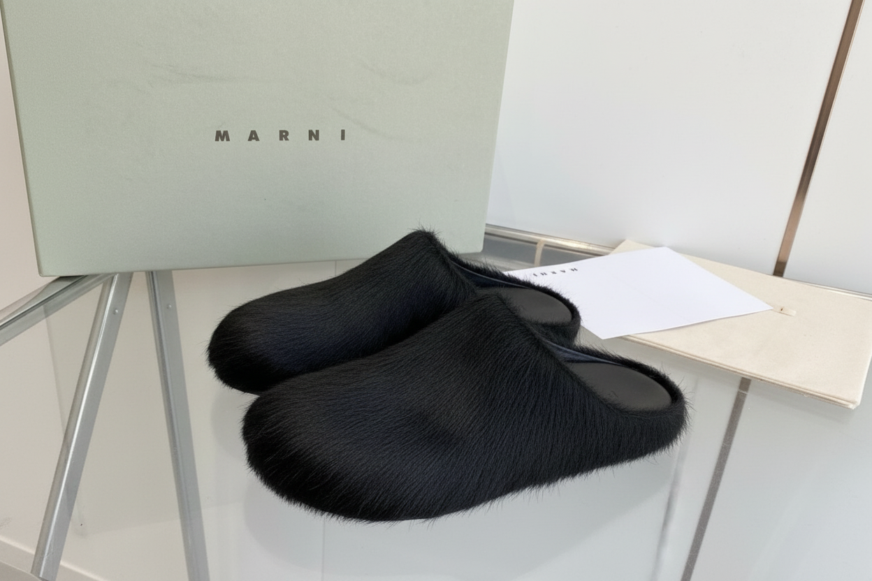 Slate Marni Slides